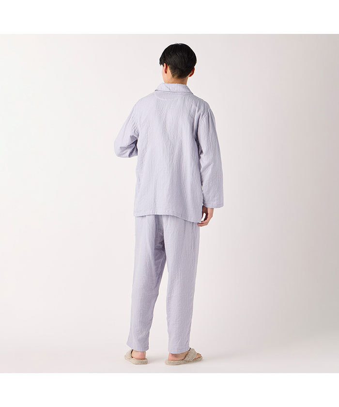 メンズマシュマロガーゼベーシックパジャマ(lw5B0010)｜阪急百貨店公式