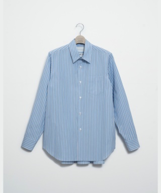 Watteau pleated cleric shirt