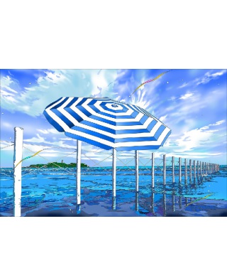 湘南の日傘