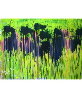 Boxing Painting〈中秋の名月シリーズ〉