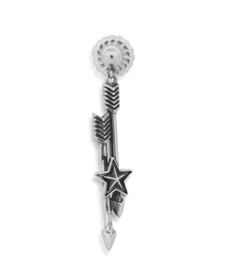Offset Arrows w/ Star Earring