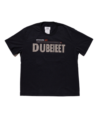 AI-GENERATED "DOUBLET" LOGO T-SHIRT