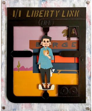 スズキシノブ / LEATHER MODEL "LIBERTY LINK"#3A