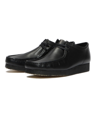Wallabee Black Leather