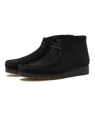 Wallabee Boot Black Suede