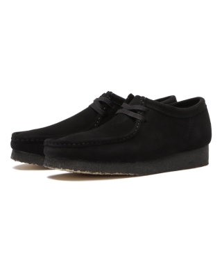 Wallabee Black Suede