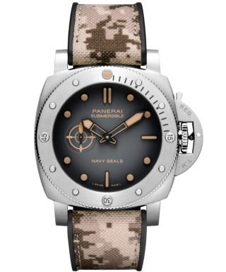 サブマーシブル クアランタクアトロ ネイビーシールズｰ44mm