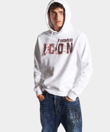 Icon Scribble Cool Fit Hoodie