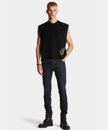 ICON BLACK DUSTY WASH COOL GUY JEANS