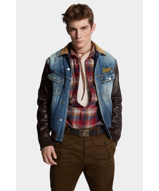L.A. College Jean Jacket