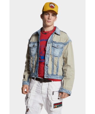 Super Ripped Mixed Jacket