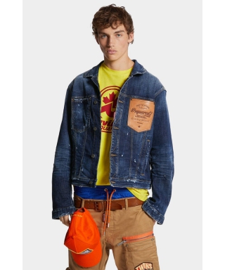 Dark Perfect Wash Over Jean Jacket