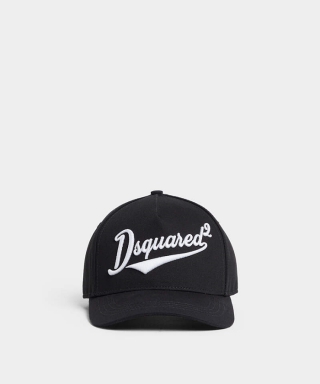 Dsquared2 Logo Embroidered Baseball Cap