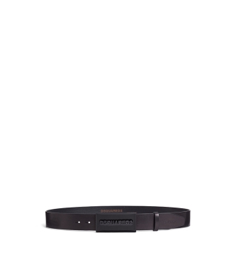 Dsquared2 Tonal Logo Plaque Belt