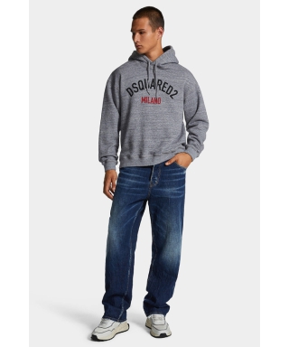 Be Cool Be Nice Wash Loose Jeans