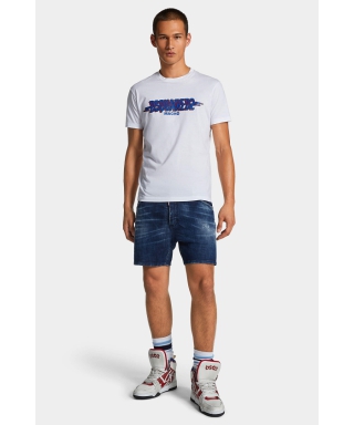Dark Milky Way Wash Bro Jean Shorts