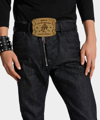 Dsquared2 Boxeur Plaque Belt