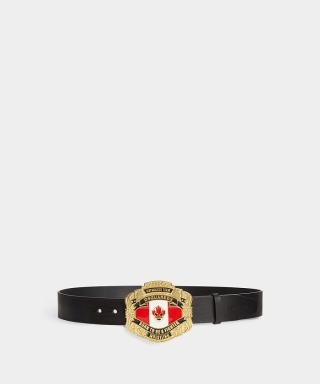 Dsquared2 Boxeur Plaque Belt