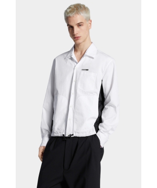 Drawstring Hybrid Shirt