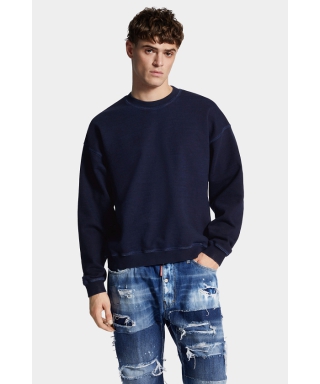 Relax Fit Jeans Patch Crewneck