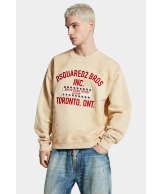 Relax Fit Dirty Crewneck