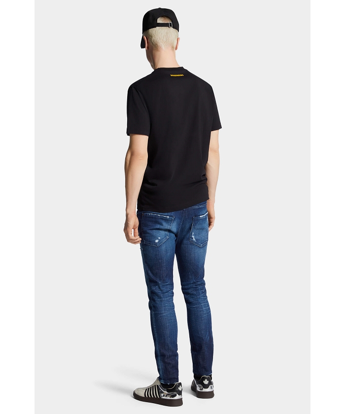 Dark Midnight Blue Wash Skater Jeans(mw5C1239)｜HANKYU MEN'S