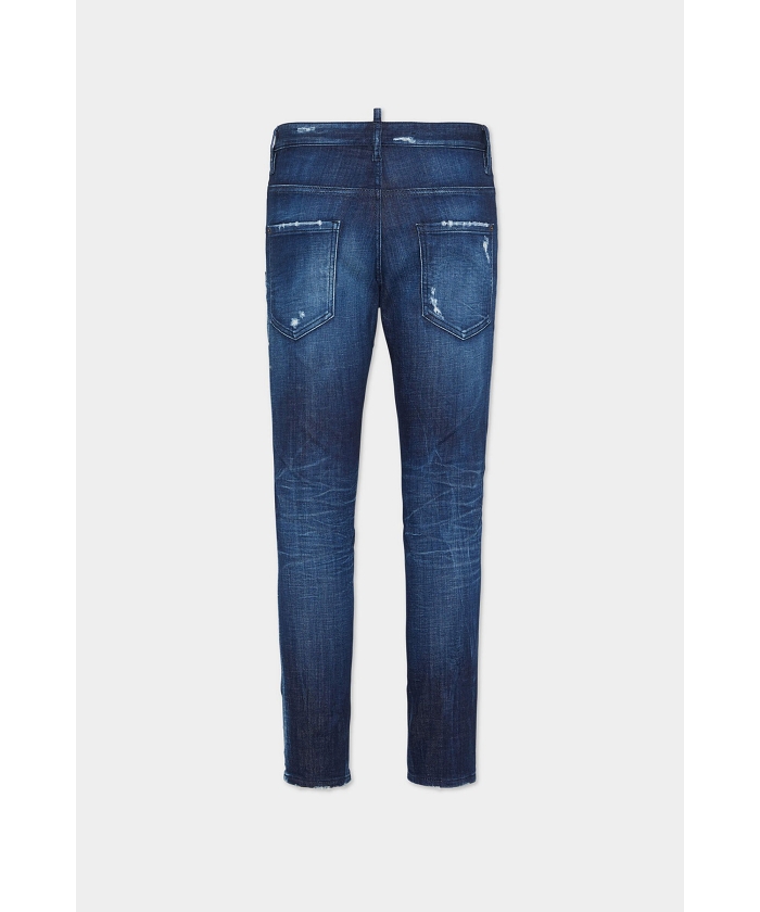 Dark Midnight Blue Wash Skater Jeans(mw5C1239)｜HANKYU MEN'S