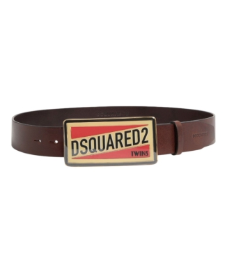 Dsquared2 Logo Plaque Belt