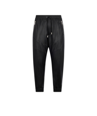Faux Leather Jogging Pant