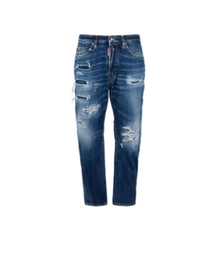 Medium Ripped Wash Bro Jeans