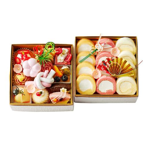 パティスリーモンシェール スイーツ玉手箱二段重 モンシェール FD1