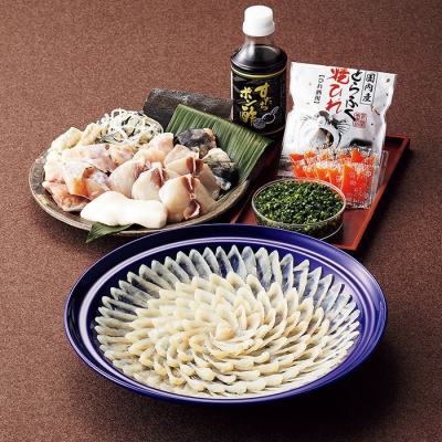 天然とらふぐてっちり・てっさ