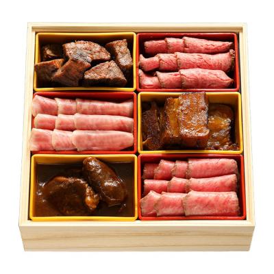 ローストビーフ3種と肉惣菜