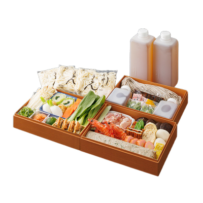 うどん寄せ鍋と晦日そば迎春セット