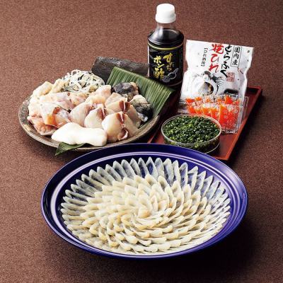 天然とらふぐてっちり・てっさ