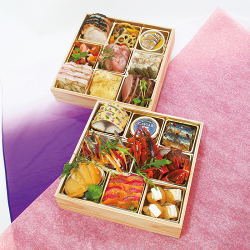 ChezHIGUCHI(シェ・ヒグチ) ヒグチの特選食材おせち 二段重 ヒグチ-452 FD1