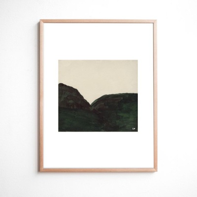 平澤まりこさん 個展で購入した版画