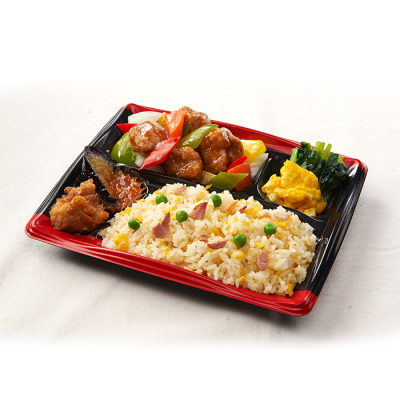 【弁当】[上海デリ]チャーハン酢豚弁当