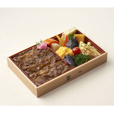 【弁当】[柿安ダイニング]黒毛和牛 牛めし 緑黄色野菜入り