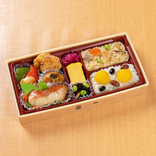 【弁当】[たごさく]定番　赤魚西京焼　2種おこわ弁当