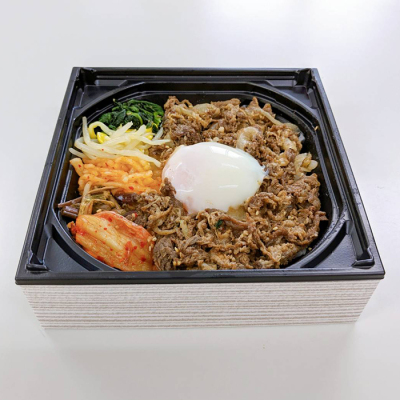 【弁当】[カンナムデリ]焼肉温玉ビビンバ重