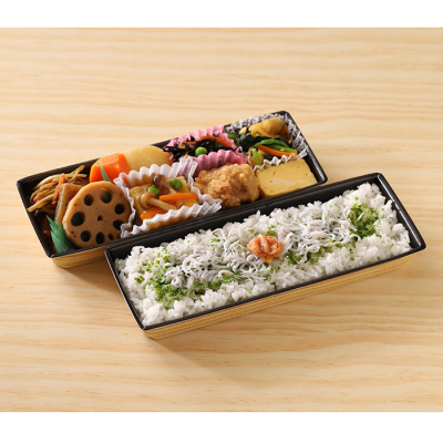 【弁当】[まつおか]釜揚げしらすご飯二段弁当