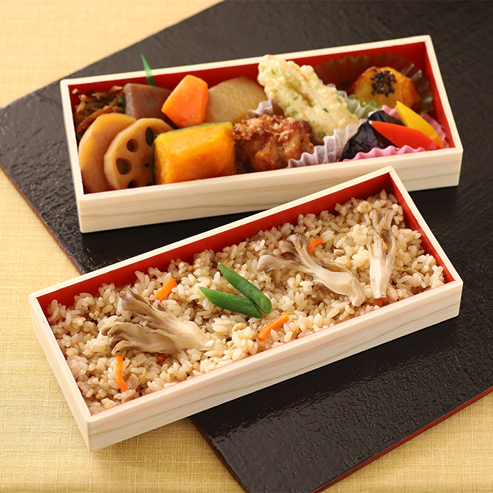 弁当】[まつおか]舞茸ご飯二段弁当(sb250045)｜阪神オンライン