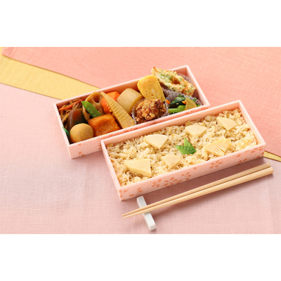 【弁当】[まつおか]筍ご飯二段弁当