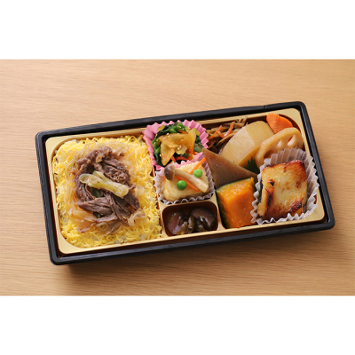 【弁当】[まつおか]おかずたっぷり国産牛しぐれ弁当