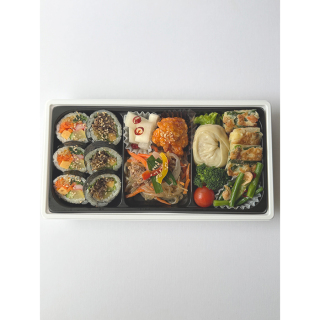 【弁当】[カンナムデリ]2種キンパの彩り膳