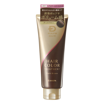 スカルプDボーテ　ヘアカラートリートメント　ダークブラウン