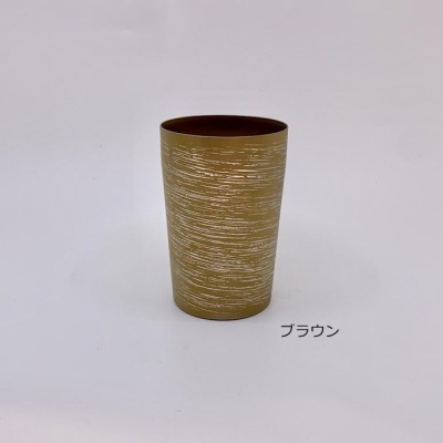 【HORIE】チタン二重タンブラー 白樺/小(桐箱入)