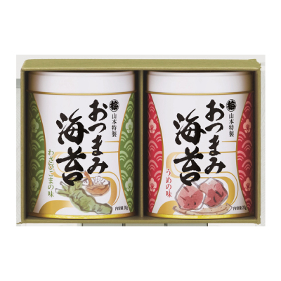 おつまみ海苔2缶詰合せ（RO2）