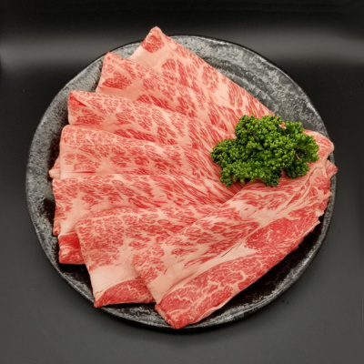 国内産黒毛和牛肩ロースしゃぶしゃぶ用≪クール便・冷蔵≫